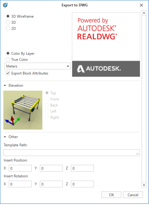Exporting To AutoCAD