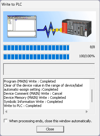 Mitsubishi GX Works2 with Physical PLCs